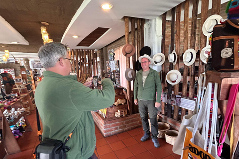 Kultura Otavalo, Lagos i tradycyjny targ w jeden dzień