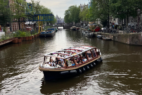 Amsterdam: Rondvaart met optioneel onbeperkt drankjesRondvaart met onbeperkt drankjes