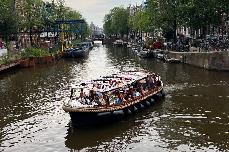 Amsterdam: Rondvaart met optioneel onbeperkt drankjesRondvaart met onbeperkt drankjes