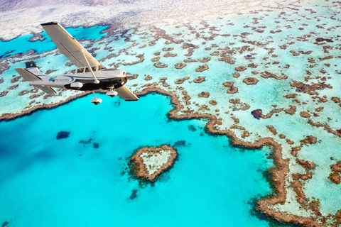 Airlie Beach : Vol panoramique des îles Whitsunday et de Heart Reef