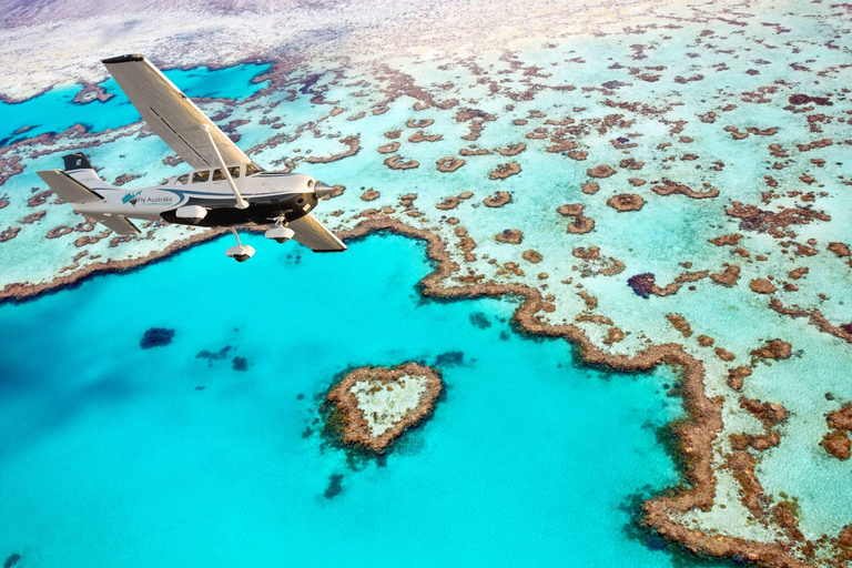 Airlie Beach: Whitsunday Islands &amp; Heart Reef Scenic Flight