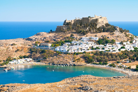 Executive excursies naar Lindos:4 uur verblijf:luxe bussenPrestige Reizen & Transfer: Executive excursies naar Lindos