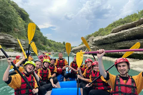 Sarande: Permet 4x4 Tour, Rafting und Thermalbäder