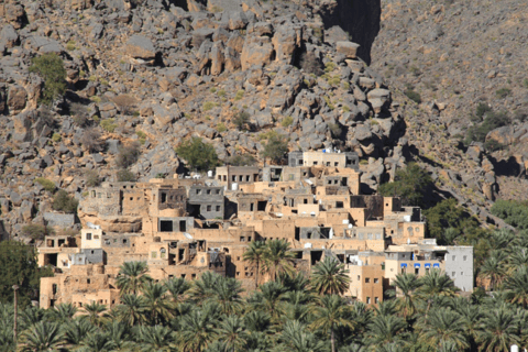 Dagtrip naar Jabal Shams, Wadi Nakhar, Misfat Al Abriyeen