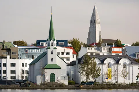 Reykjavik: Express wandeling met een local in 60 minuten