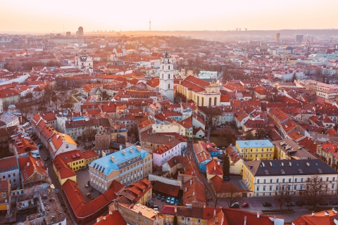 Vanuit Riga: dagtocht naar Vilnius, heuvel van kruisen/luchthaventransferDagtrip naar Vilnius