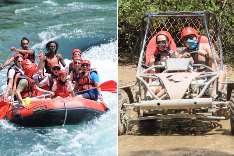 Antalya/Belek/Side : Combo Rafting & Buggy Safari & Zipline Water rafting Package