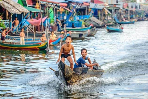 Excursión al Pueblo Flotante, Tonle Sap, Kom Pong Pluk