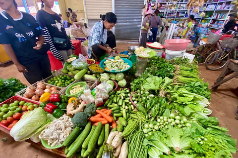 Aula de culinária cambojanaAula de culinária