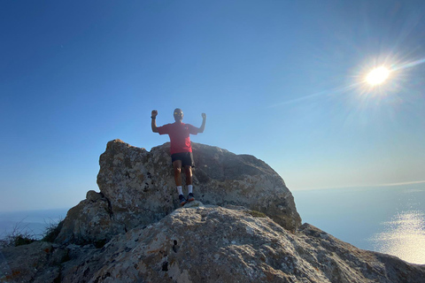 Corfu: begeleide wandeling en zonsondergang door Angel CastleTour vanaf Angelokastro