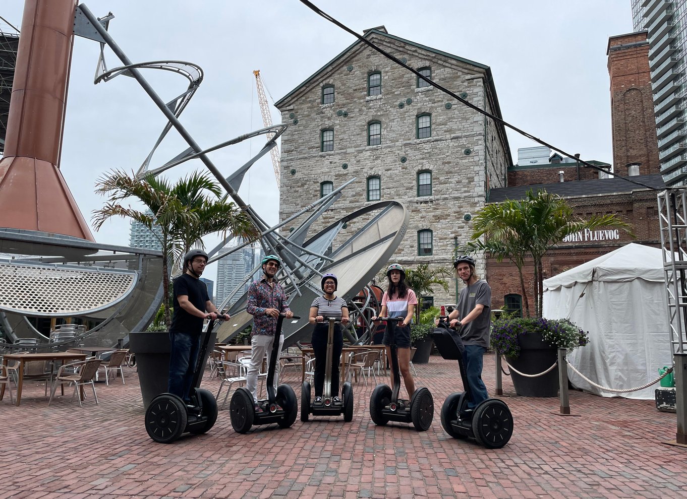Toronto: Kort Segway-tur i Distillery District