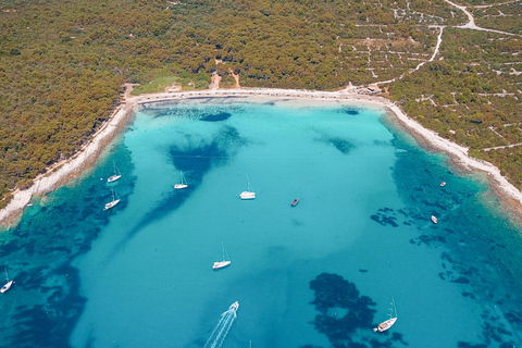 Zadar: Best of Dugi otok-Saharun beach Blue Cave sunken ship
