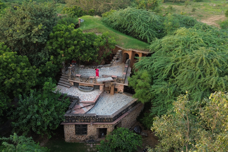 Delhi: Hidden-Gem Nature Oasis & Mudhouse Visit with Lunch