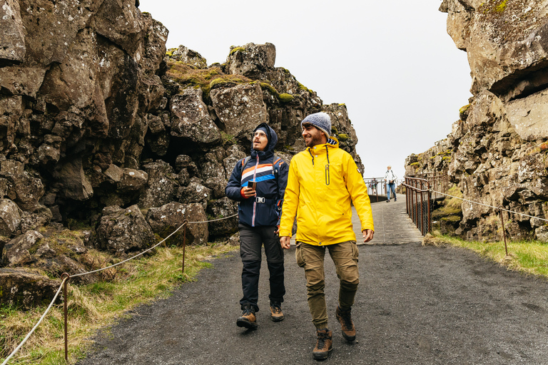 De Reykjavik: Excursão ao Círculo Dourado e à Lagoa Azul com bebidas