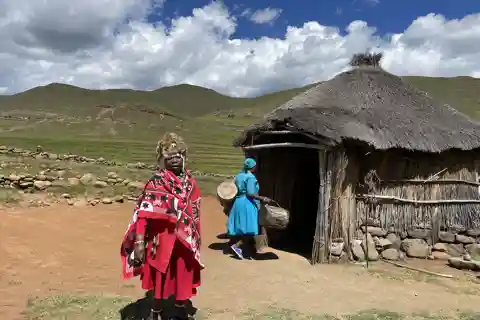 Från Underberg: Utökad dagstur i Lesotho