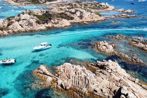 From Palau: La Maddalena Archipelago 4 Stops Boat Tour From Palau: La Maddalena Archipelago Full-Day Boat Tour