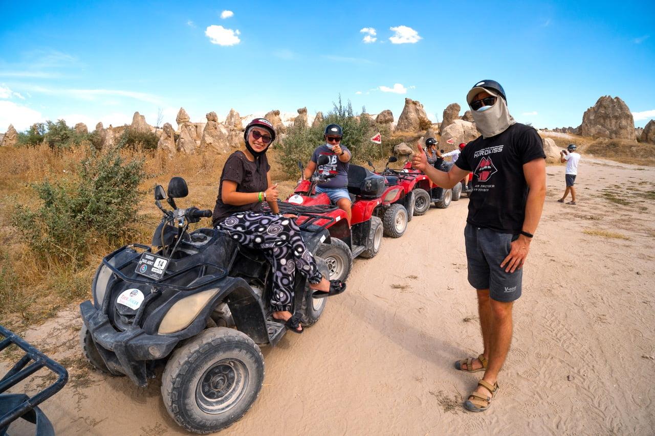 Kappadokien ATV-Tour bei Sonnenuntergang