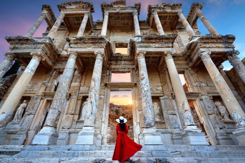 Exclusive Ephesus and House of Virgin Mary Full-Day Private Kuşadası Port / Hotel Departure (Including Entrance Tickets)