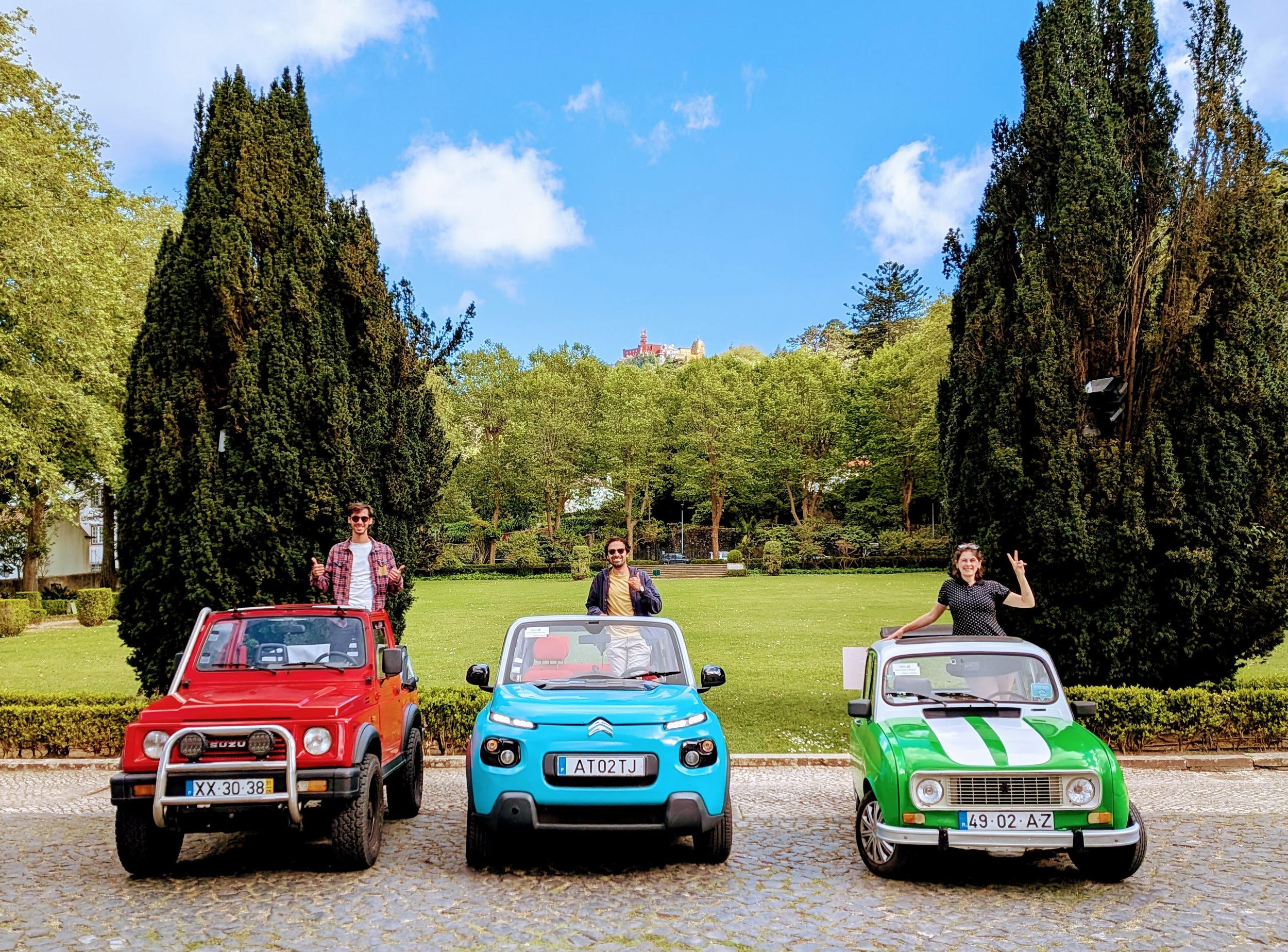 Sintra: Private Halbtagestour mit Oldtimer oder Elektro-Jeep