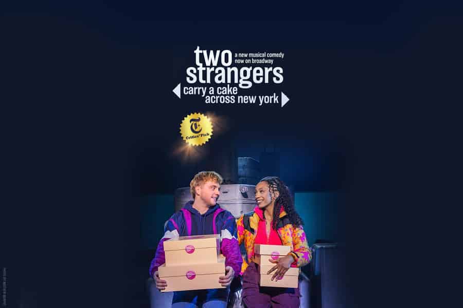 Two Strangers (Carry a Cake Across New York) am Broadway. Foto: GetYourGuide