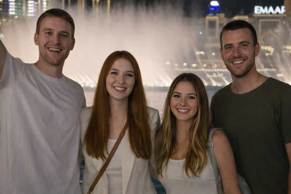 Dubai bei Nacht mit Burj Khalifa Ticket
