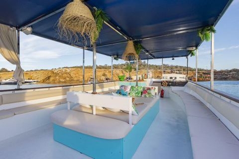 Ibiza: Private Boat Trip, Open Bar Tapas & Free Water Sports