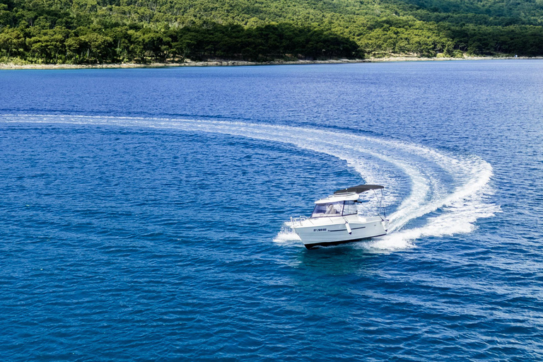 Split: Private Speedboat Charter 3 Islands Half-Day Boat Tour with Blue Lagoon