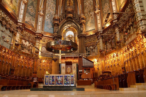 Barcelona: Montserrat, Black Madonna, Rack Railway & Liquors Transfer to Montserrat Monastery & Ticket to the Basilica