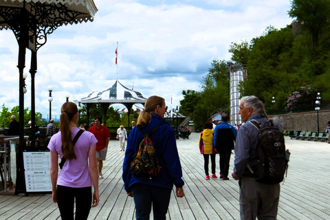 Tour a pie panorámico de la ciudad de Quebec