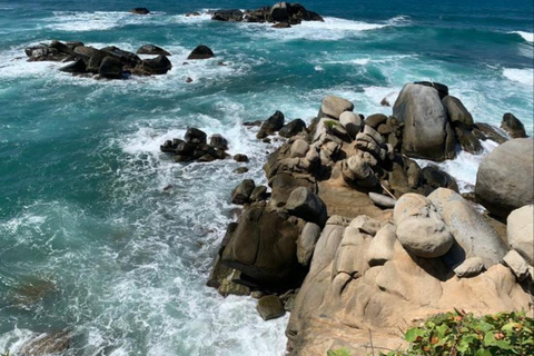 Transfert en bateau vers le parc Tayrona à Cabo San Juan