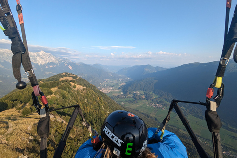 Bovec: Tandem-Gleitschirmfliegen in den Julischen Alpen