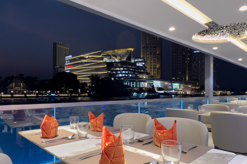 Bangkok: Chao Phraya rivier Dinner Cruise live muziek en dans