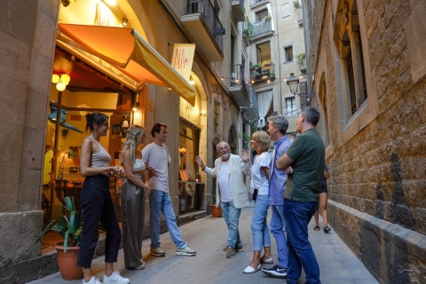 Barcelona: Kleine Groepswandeling met tapas en wijnAvond Tapas en wijntour