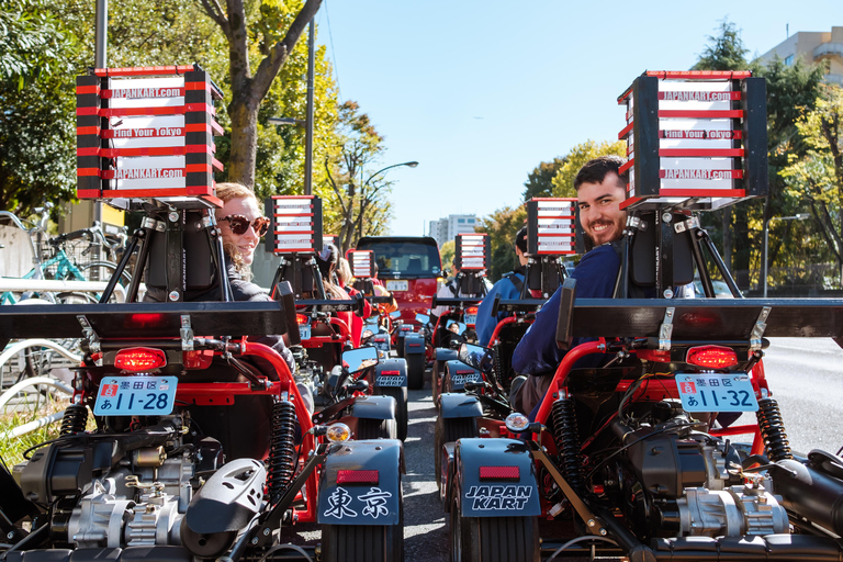 Shibuya: Go-Kart-Tour durch die Straßen von West-Tokio mit Führung90min