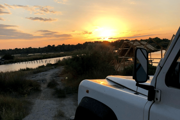 Vanuit Golem/Durres:Divjaka en Karavasta Lagune Jeepsafari