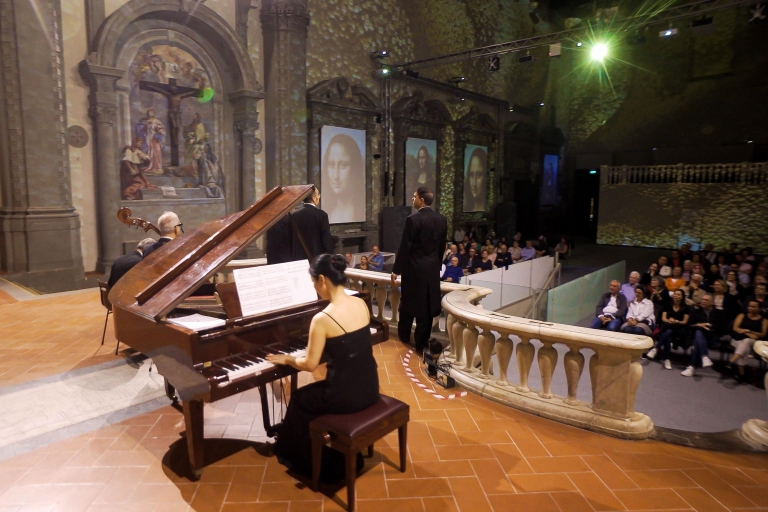 Florence : concert et dîner authentique au cœur de la villeSièges réservés à l'arrière