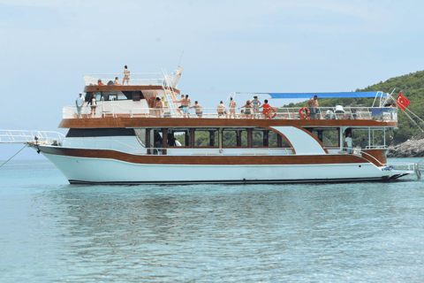 Kuşadası: Premium Full-Day Boat Trip with Lunch & Drinks Premium Boat Trip(Lunch & Soft Drinks During Lunch Included)