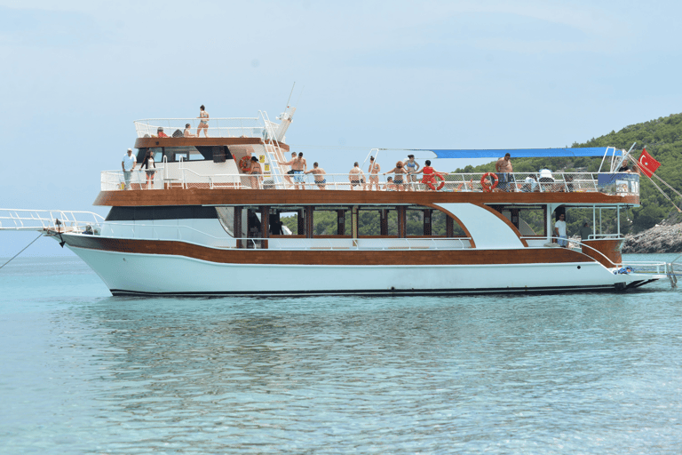 Kuşadası: Premium Full-Day Boat Trip with Lunch & Drinks Premium Boat Trip(Lunch & Soft Drinks During Lunch Included)