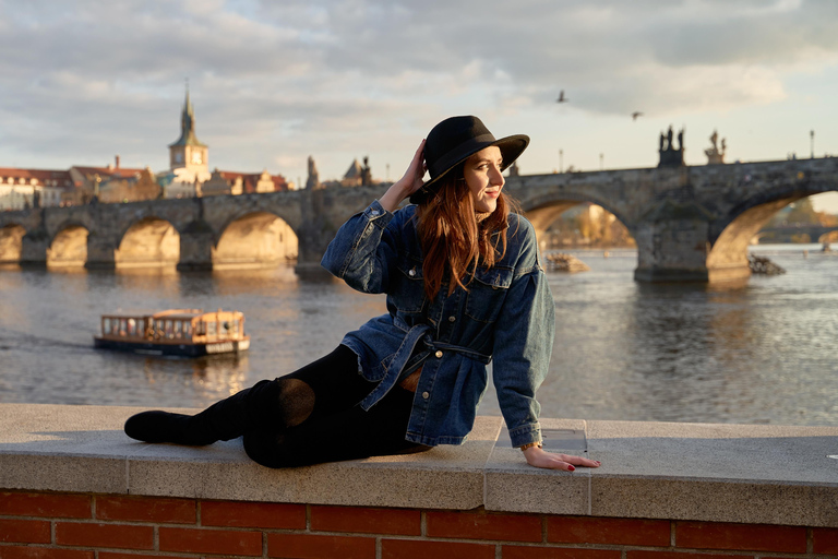 Prague: Private Professional Photoshoot Super Premium (75 high quality photos)