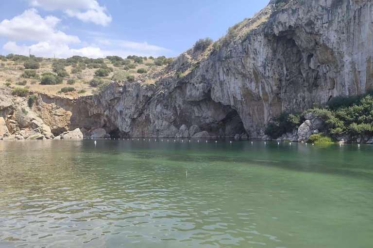 Private Luxury Getaway: Lake Vouliagmeni Luxury Entry & Temple of Poseidon