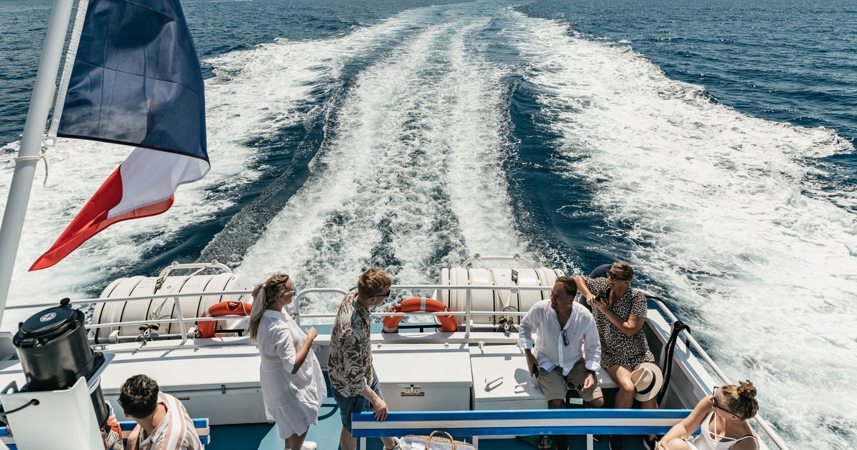 Nice 1Hour Sightseeing Cruise to Villefranche Bay GetYourGuide