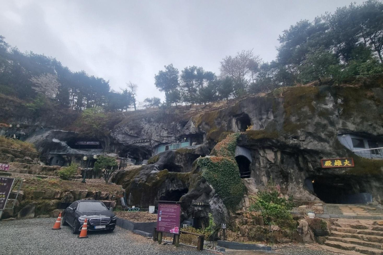 Busan: Guided Tour with Temple, Cave, and Palace Visits