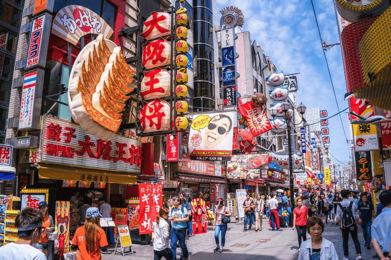 Osaka Private Highlights: Castle, Shinsekai & Dotonbori