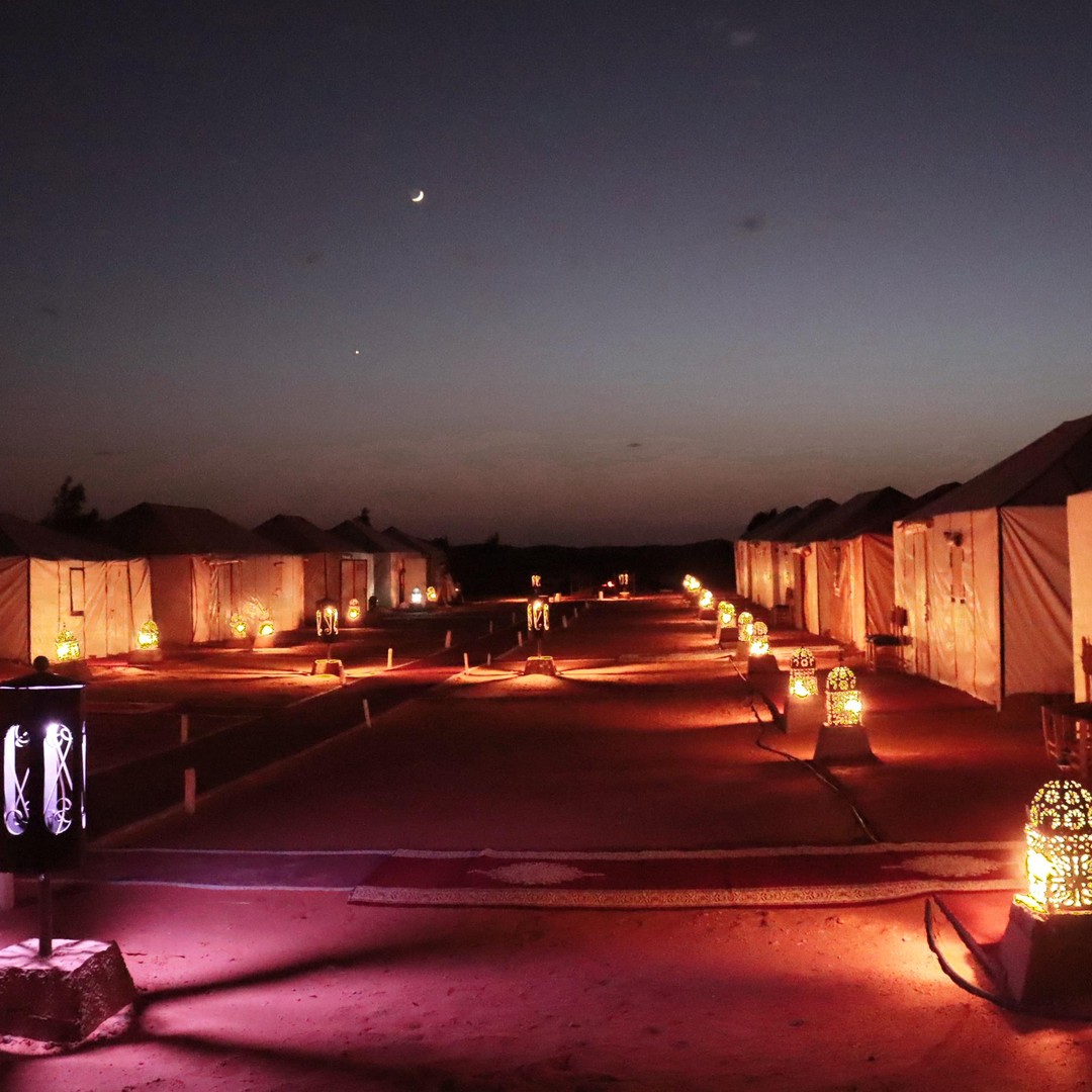 Marrakech : 4D Désert à Merzouga avec 2 nuits dans le désert - bivouac