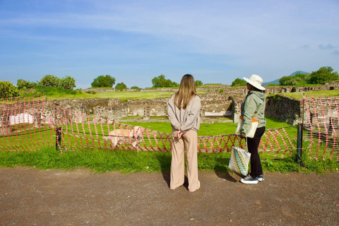 TOUR COMPARTIDO POR TEOTIHUACAN CON DESAYUNO EN CUEVA INCLUIDO