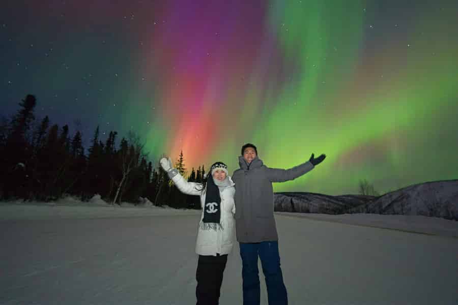 Polarlichter-Tour mit KOSTENLOSEM Fotoshooting. Foto: GetYourGuide Polarlichter-Tour mit KOSTENLOSEM Fotoshooting. Foto: GetYourGuide