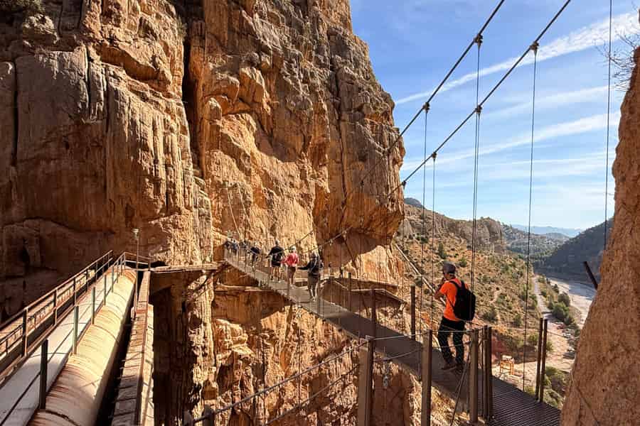 Caminito del Rey: Führung mit Eintritt. Foto: GetYourGuide Caminito del Rey: Führung mit Eintritt. Foto: GetYourGuide