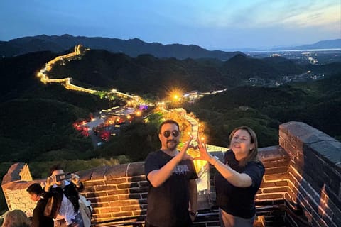 Beijing: Badaling Night Great Wall Entry