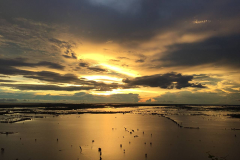 Sunset Drinks with Canapés at Phnom Krom Temple Hilltop