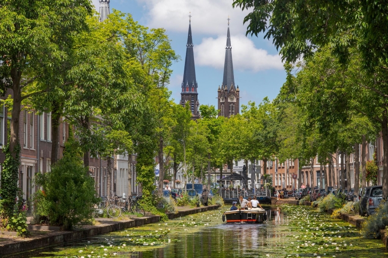 Delft — piesza wycieczka po mieście z przewodnikiem i audioprzewodnikiemBilet duetowy – Delft